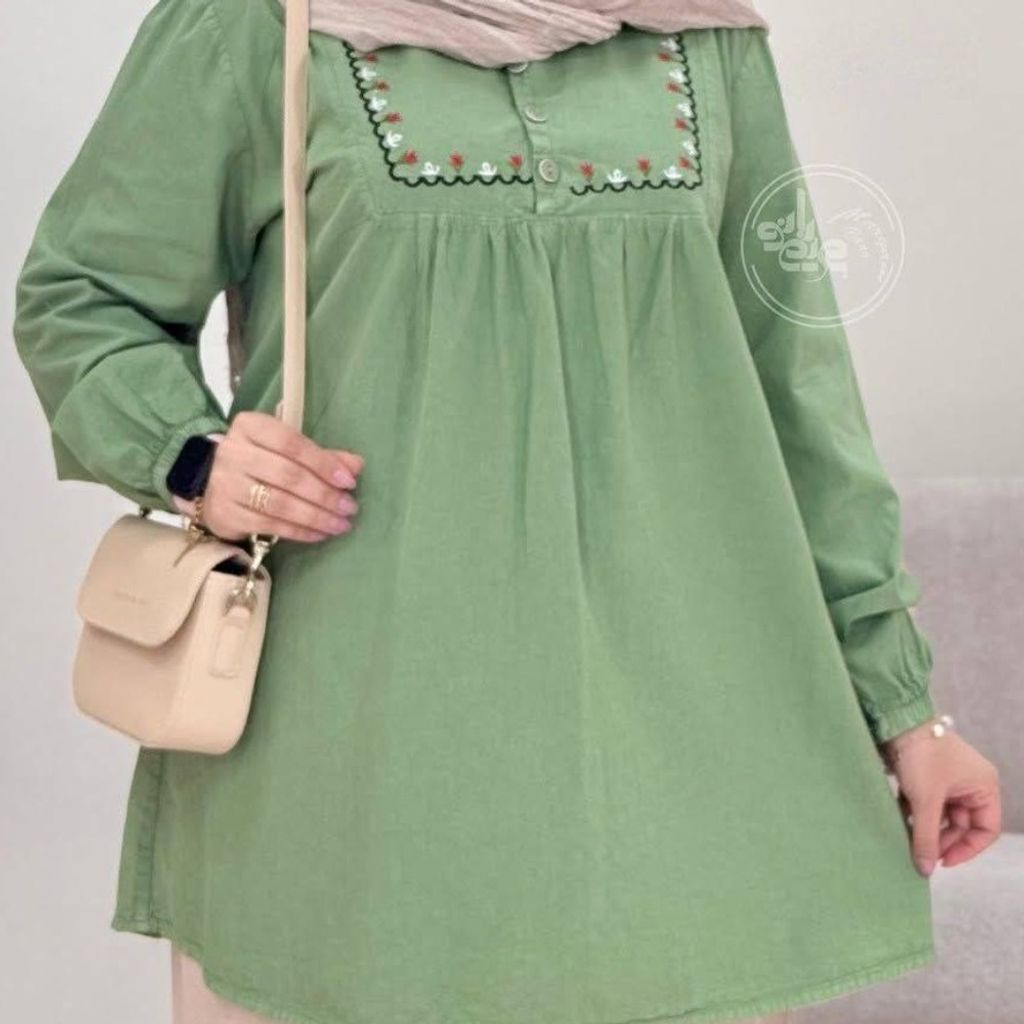 خرید اینترنتی مانتو عروسکی الیاف موژان