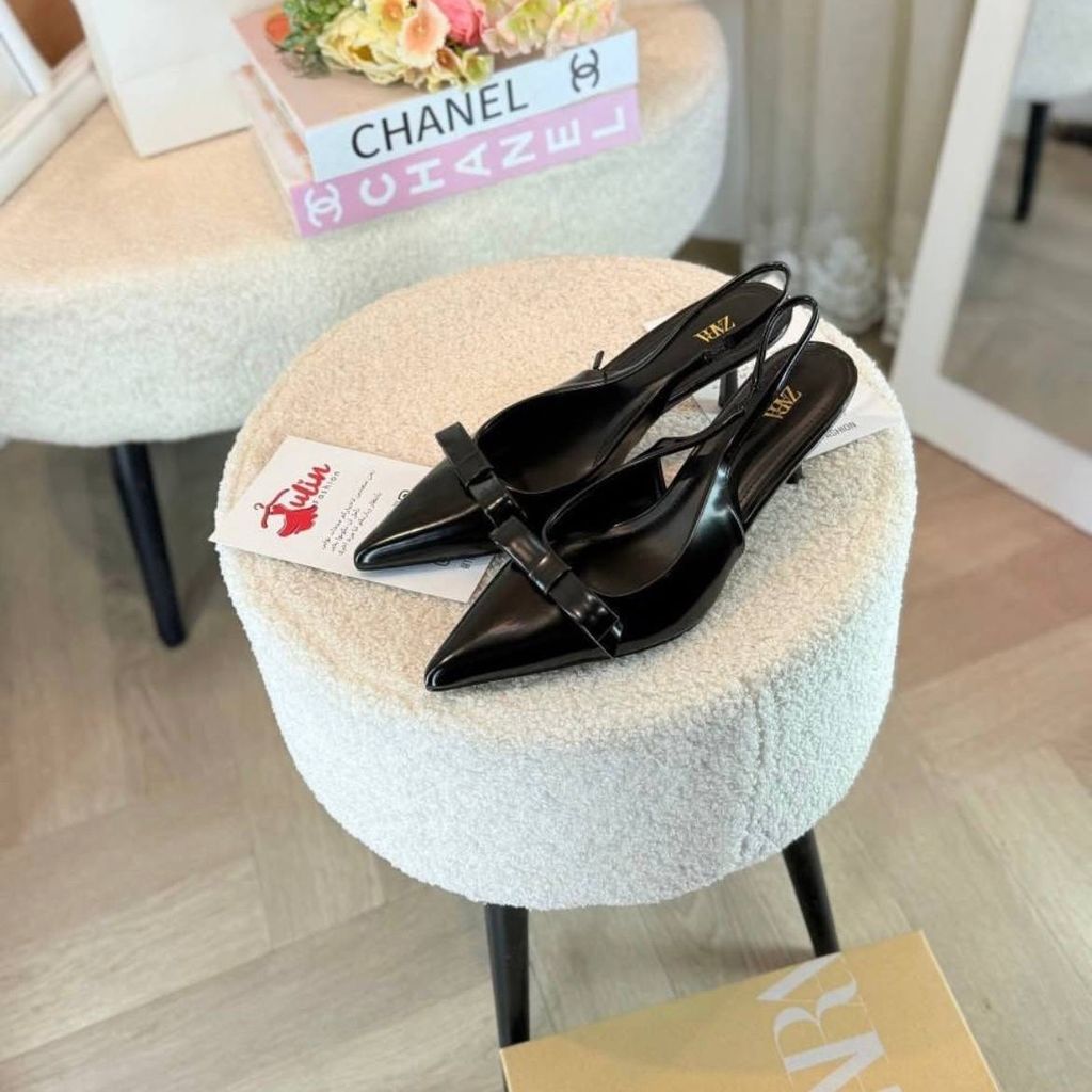 خرید انلاین کفش مجلسی ورنی پاپیونی جدید