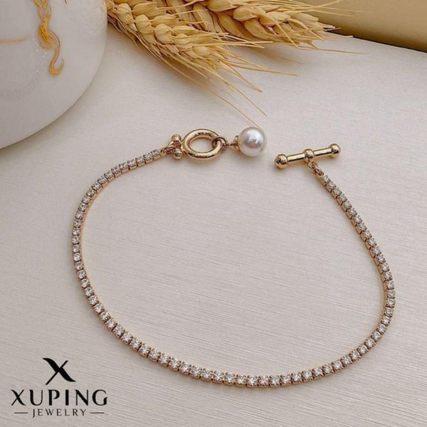 دستبند تنیسی مروارید آویز ژوپینگ