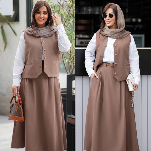 ست جلیقه دامن و شومیز عیدانه