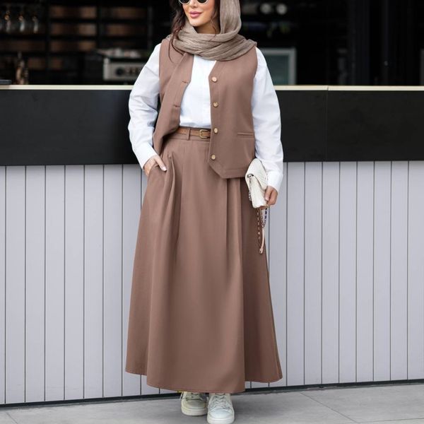 ست جلیقه دامن و شومیز عیدانه