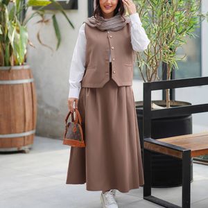 قیمت ارزان ست جلیقه دامن و شومیز عیدانه