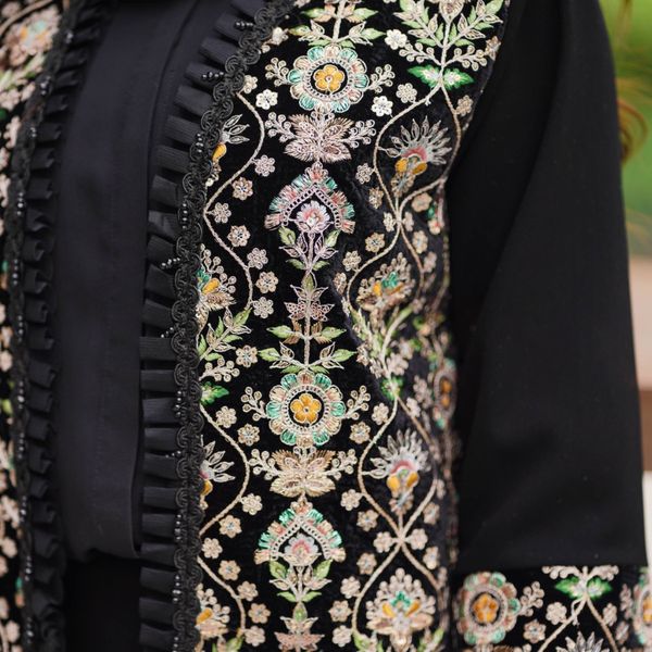 کت مجلسی سنگ دوزی