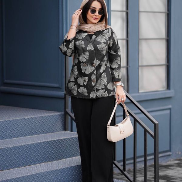 کت کوتاه ژاکارد عیدانه