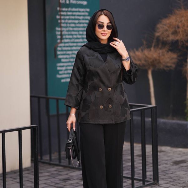 کت کوتاه ژاکارد عیدانه