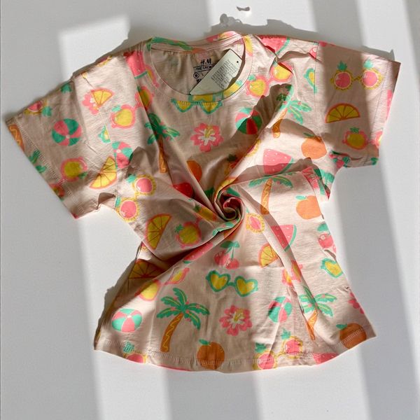 تیشرت زنانه H&M