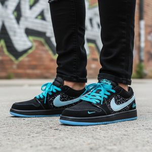 خرید اینترنتی کتانی نایک جردن وان استاسی طرح ال وی Jordan one Stussy LV
