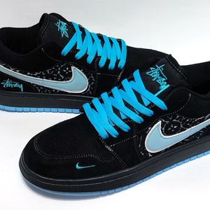 خرید اینترنتی کتانی نایک جردن وان استاسی طرح ال وی Jordan Stussy LV