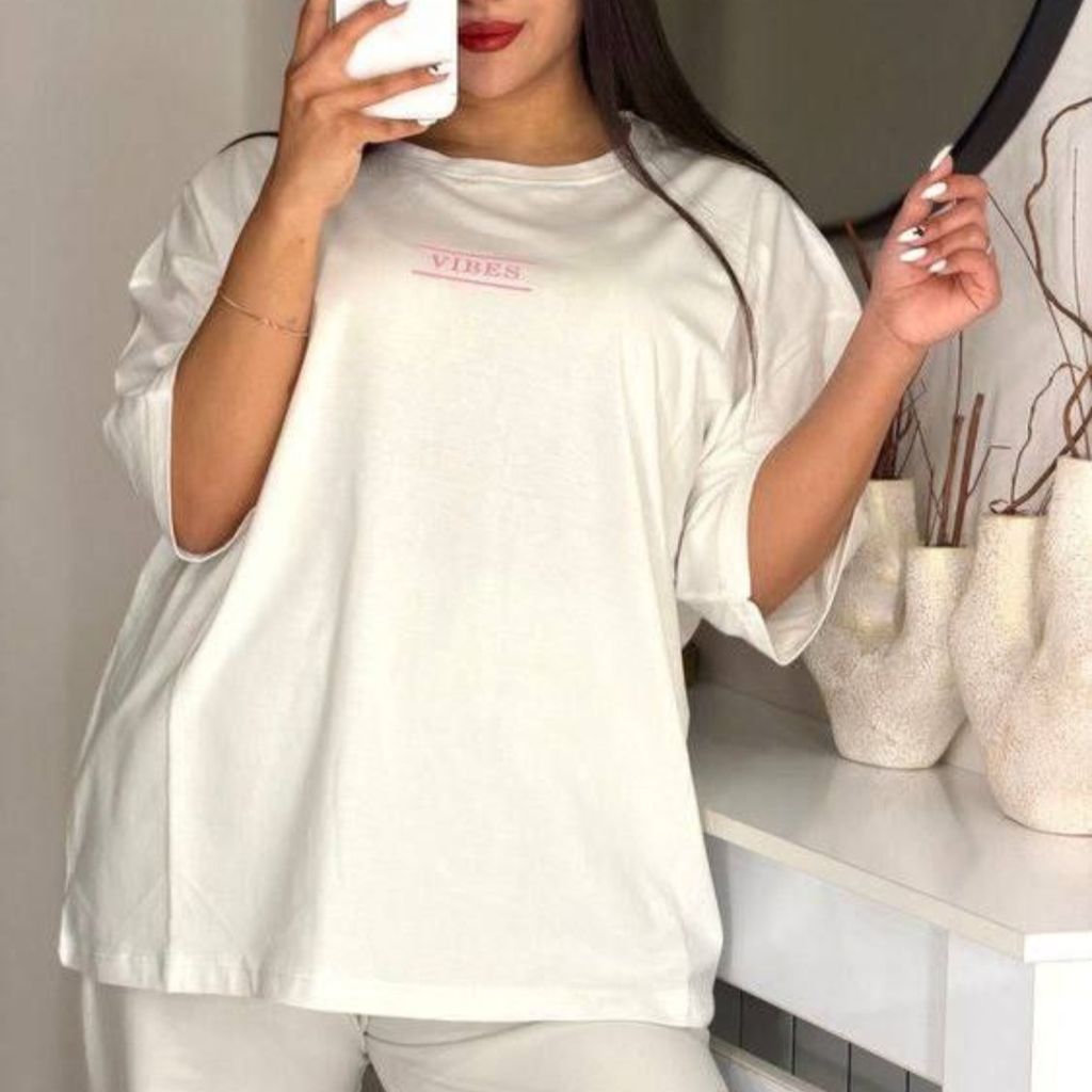 قیمت تیشرت باکسی vibes