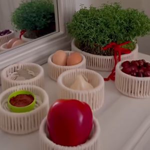 فروش اینترنتی هفت سین مکرومه بافی رنگ‌شیری
