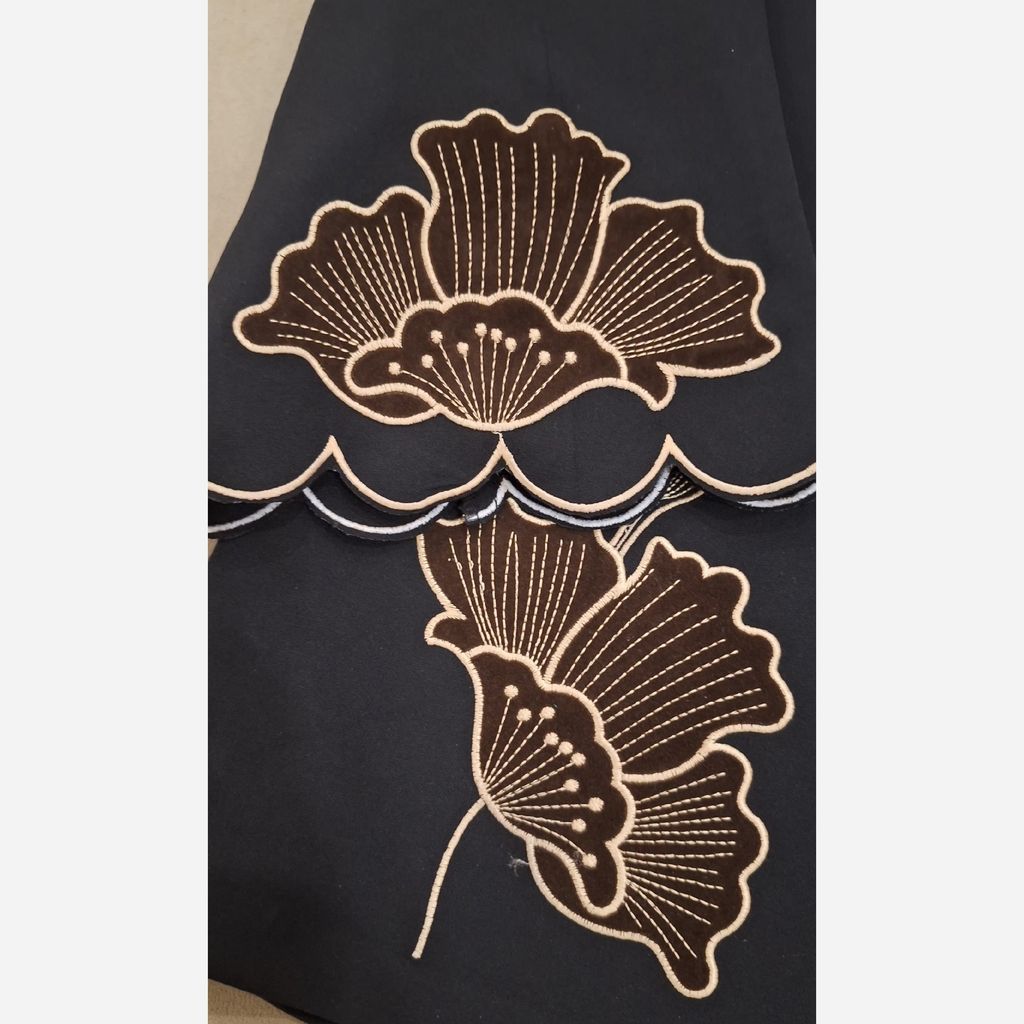 خرید آنلاین مانتو مجلسی مدل آلند قهوه ای