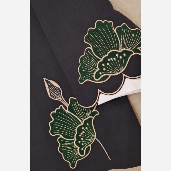 مانتو مجلسی مدل آلند زمردی