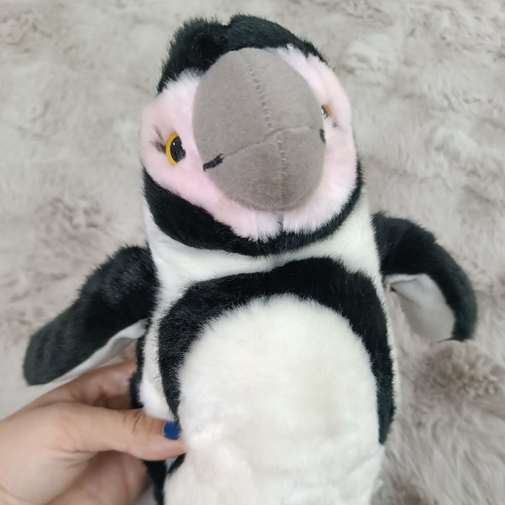 قیمت ارزان عروسک پولیشی پنگون کار وارداتی عالی