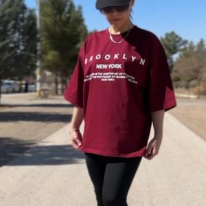 قیمت تیشرت باکسی بروکلین