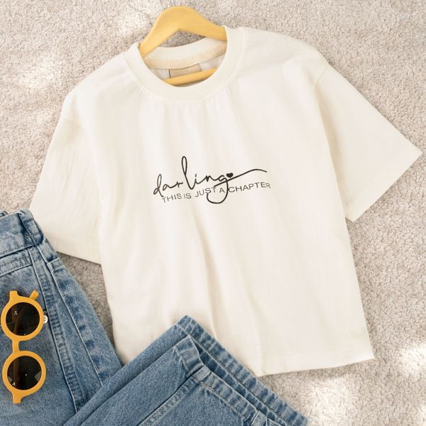 تیشرت اسپرت شیری ( 4 تا 10 سال ) پاد