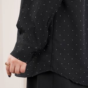 قیمت ارزان شومیز نگین دار رنگی پاد