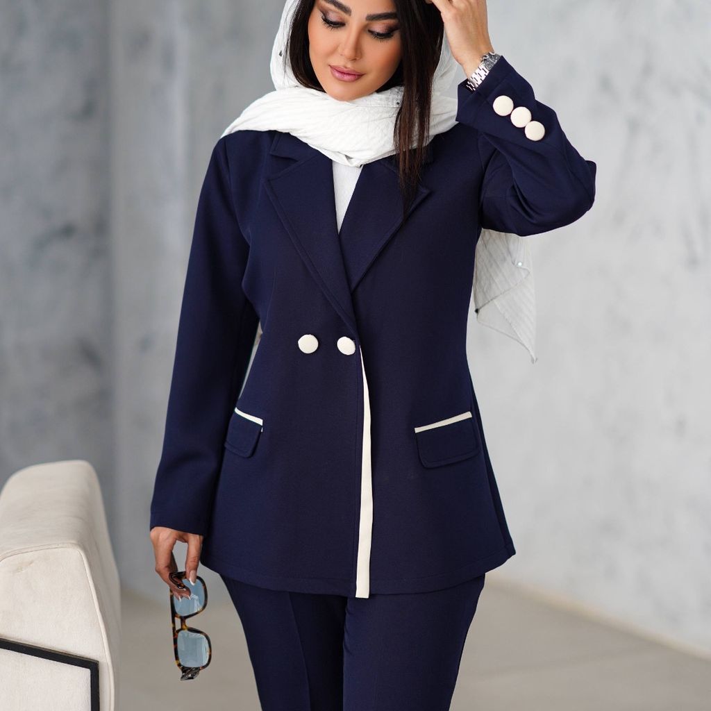 خرید انلاین کت شلوار یقه انگلیسی عیدانه