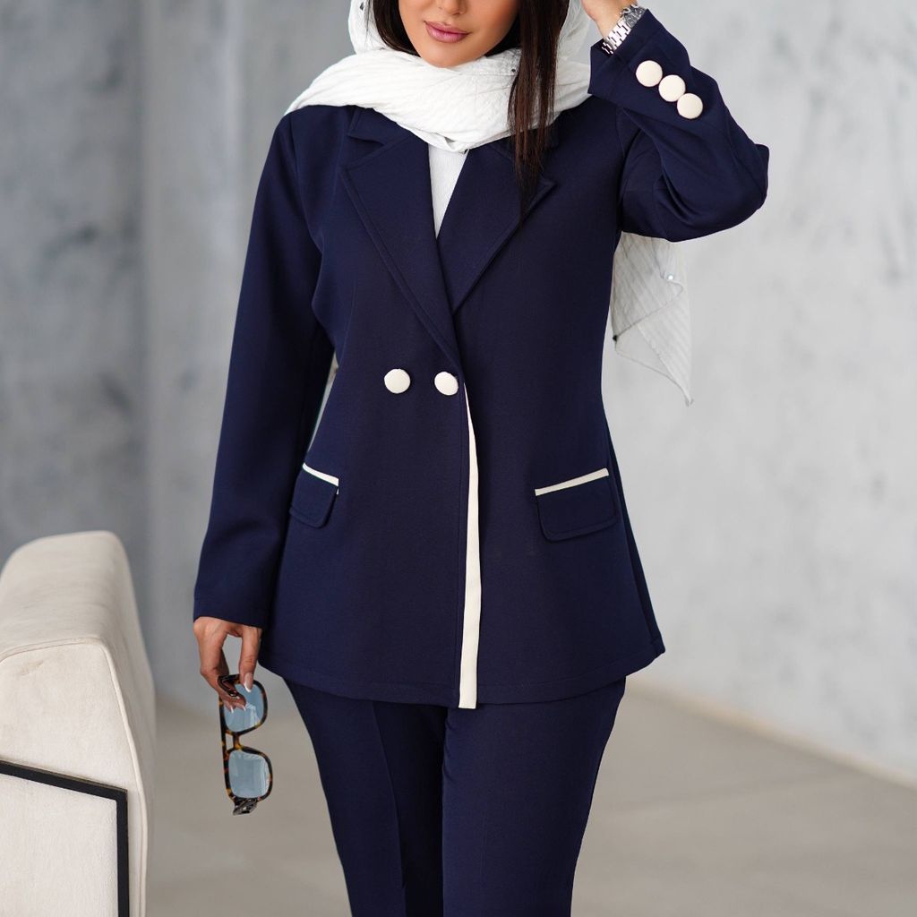 خرید آنلاین کت شلوار یقه انگلیسی عیدانه