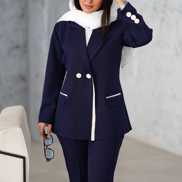 کت شلوار یقه انگلیسی عیدانه