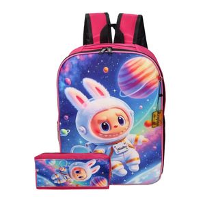 فروش اینترنتی کیف مدرسه ای رسپینا مدل لبوبو به همراه جامدادی