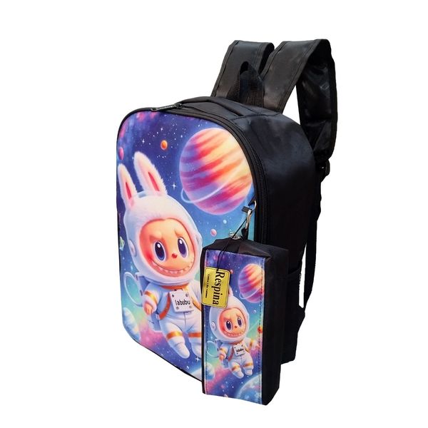 کیف مدرسه ای رسپینا مدل لبوبو به همراه جامدادی