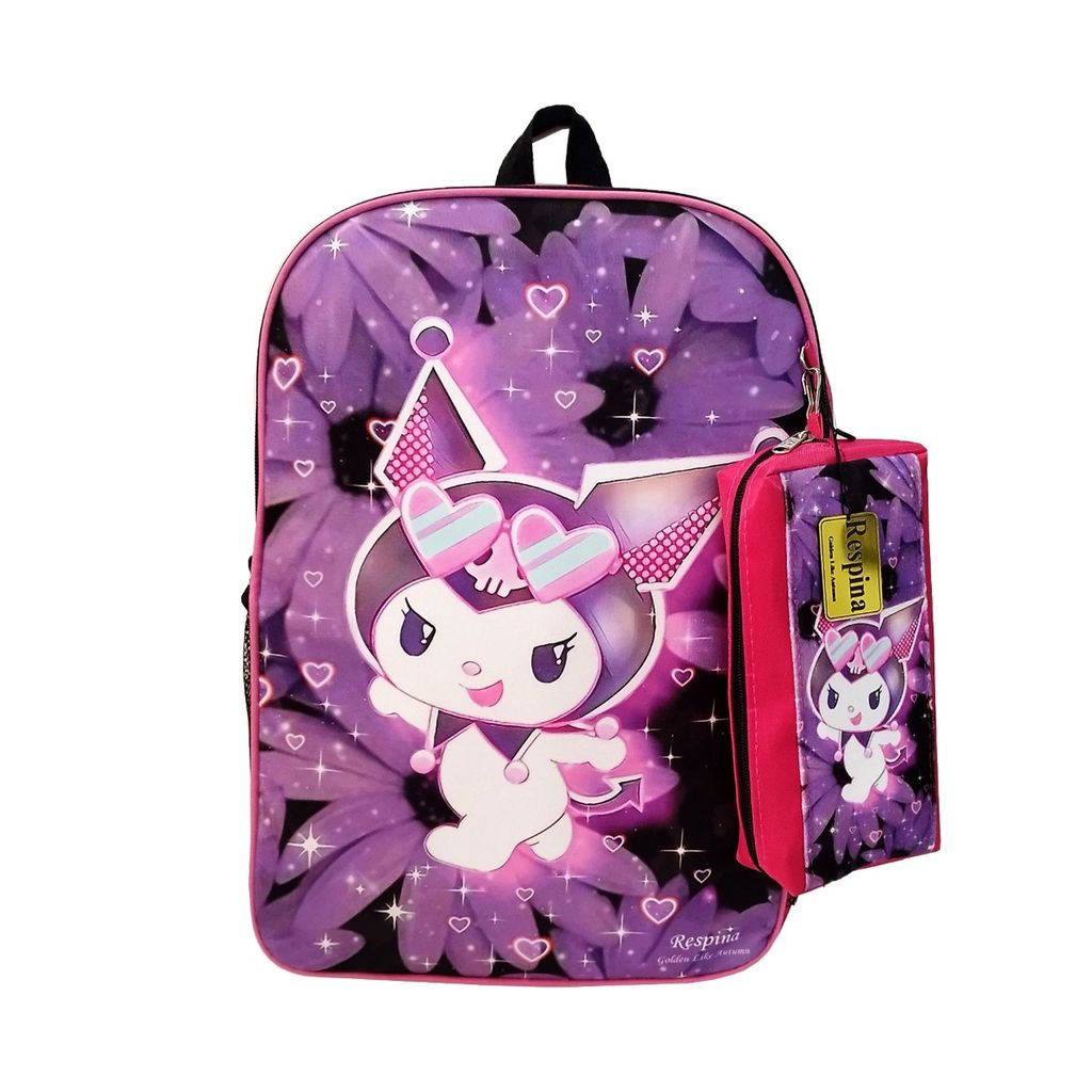 خرید آنلاین کیف مدرسه ای رسپینا مدل کرومی به همراه جامدادی