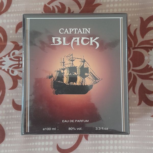 ادکلن کاپیتان بلک اصل هارد باکس 100 میل (CAPITAIN BLACK)