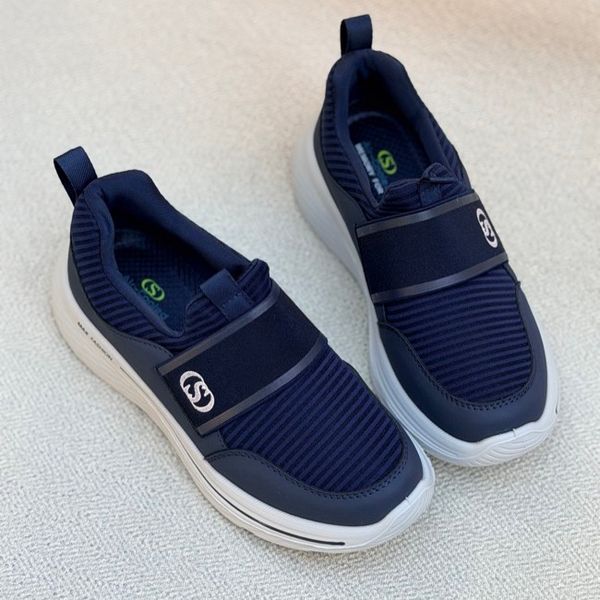 کتانی بزرگسال جورابی طرح اسکیچرز کد 4112903