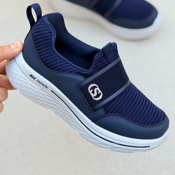 کتانی بزرگسال جورابی طرح اسکیچرز کد 4112903