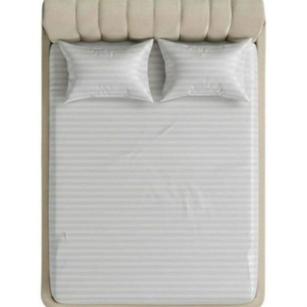 روتختی کشدار هتلی دونفره عرض 160 (رنگ طوسی)