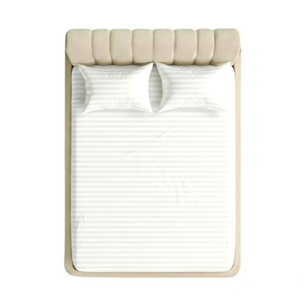 روتختی کشدار هتلی دونفره عرض 160 (رنگ سفید)