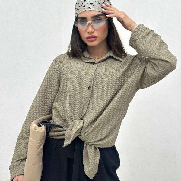 شومیز زنانه و دخترانه طرح گره ای مراکشی