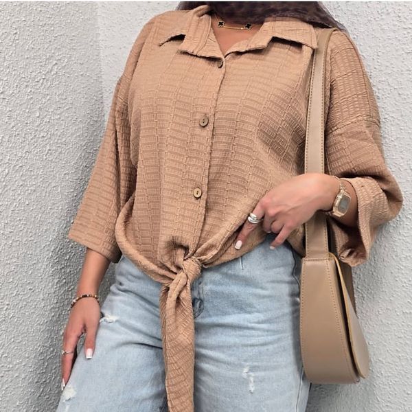 شومیز زنانه و دخترانه طرح گره ای مراکشی