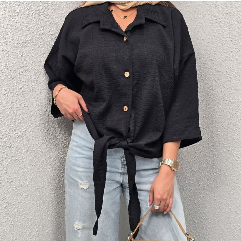 مشخصات شومیز زنانه و دخترانه طرح گره ای مراکشی