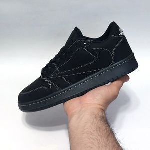 خرید اینترنتی کتانی ترویس اسکات بلک فانتوم Travis Scott Black Phantom