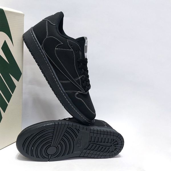 کتانی ترویس اسکات بلک فانتوم Travis Scott Black Phantom