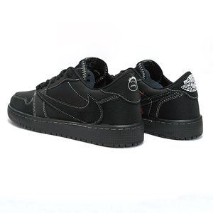خرید اینترنتی کتانی ترویس اسکات بلک فانتوم Travis Scott Black Phantom