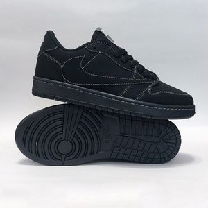قیمت ارزان کتانی ترویس اسکات بلک فانتوم Travis Scott Black Phantom