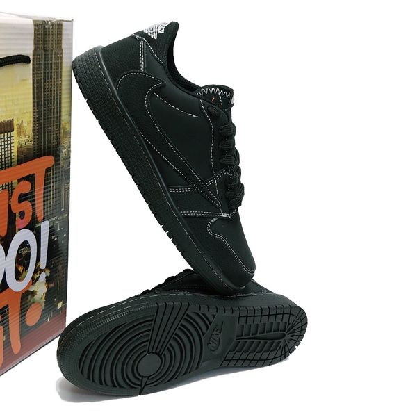 کتانی ترویس اسکات بلک فانتوم Travis Scott Black Phantom