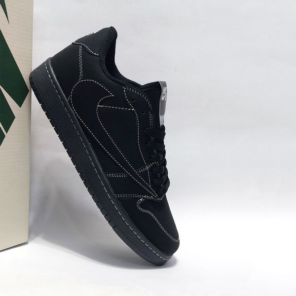 کتانی ترویس اسکات بلک فانتوم Travis Scott Black Phantom