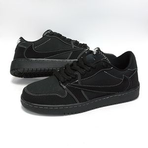 خرید انلاین کتانی ترویس اسکات بلک فانتوم Travis Scott Black Phantom