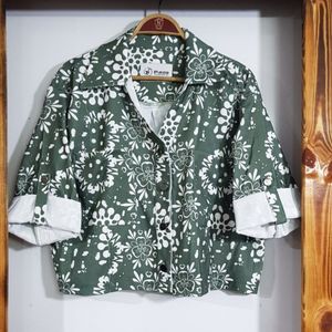 خرید آنلاین شومیز زنانه طرح ترلان