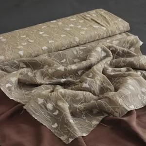 خرید اینترنتی قیمت پارچه لینن شیشه ای طرحدار 1241