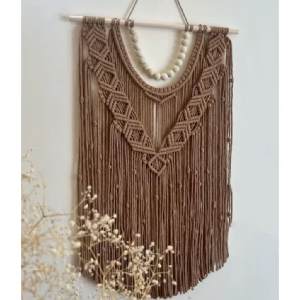 مشخصات اویز مکرومه مدرن ارت بیوتی مینیمال