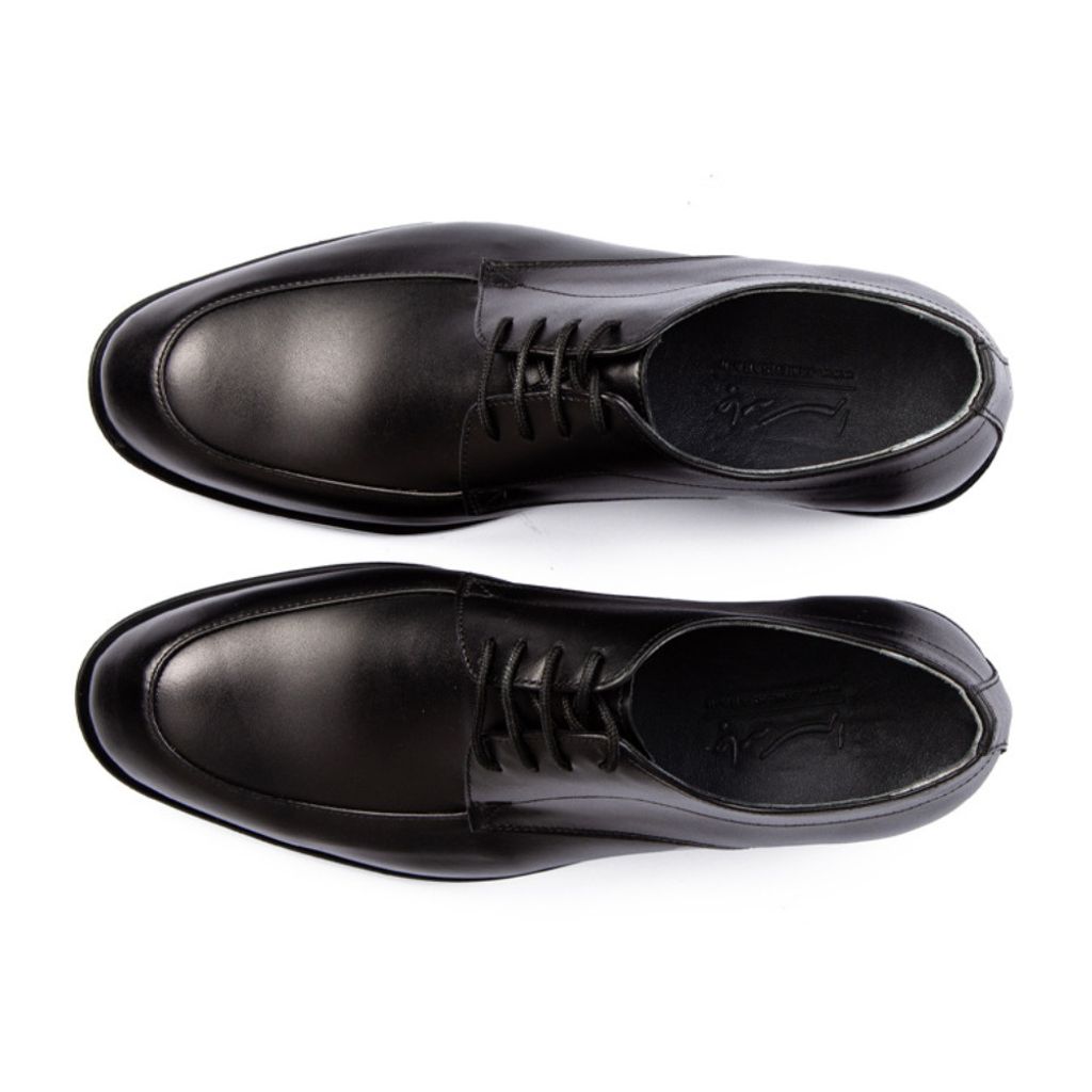 مشخصات کفش چرم طبیعی مردانه مدل ساعتی بندی نیولایت کد 3124