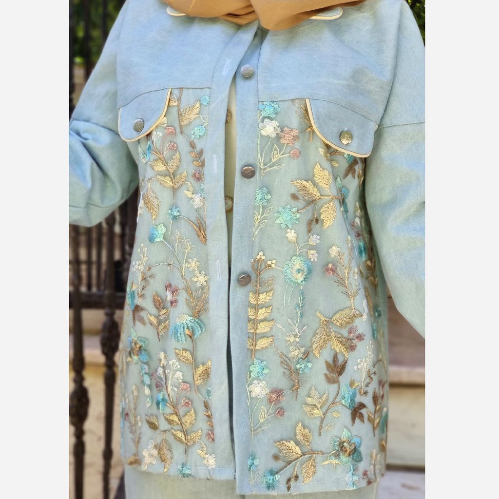 خرید آنلاین کت جین زیبای زنانه با ارسال رایگان