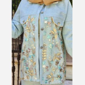 خرید آنلاین کت جین زیبای زنانه با ارسال رایگان