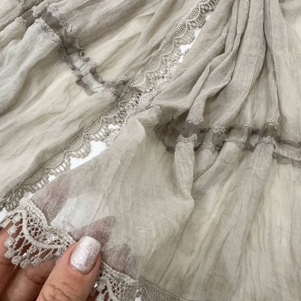 شال بهاره دانتل گیپور سنگشور