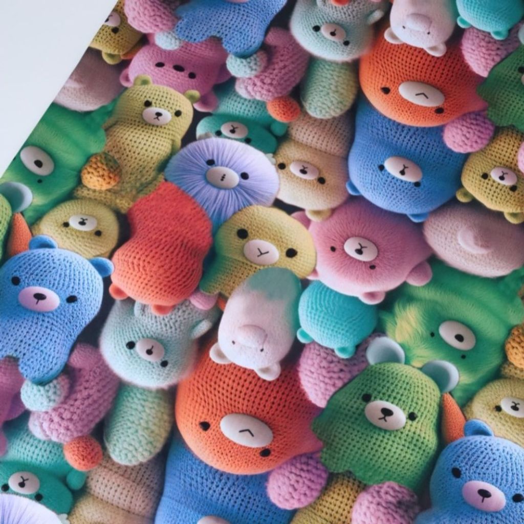 قیمت پارچه نخی نانو درجه یک عروسکی و گلدار