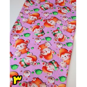 قیمت ارزان پارچه نخی نانو درجه یک عروسکی و گلدار